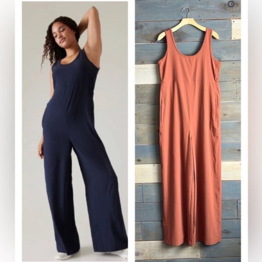 ATHLETA Passanger Terracotta Jumpsuit Brown‎ Romper size XS